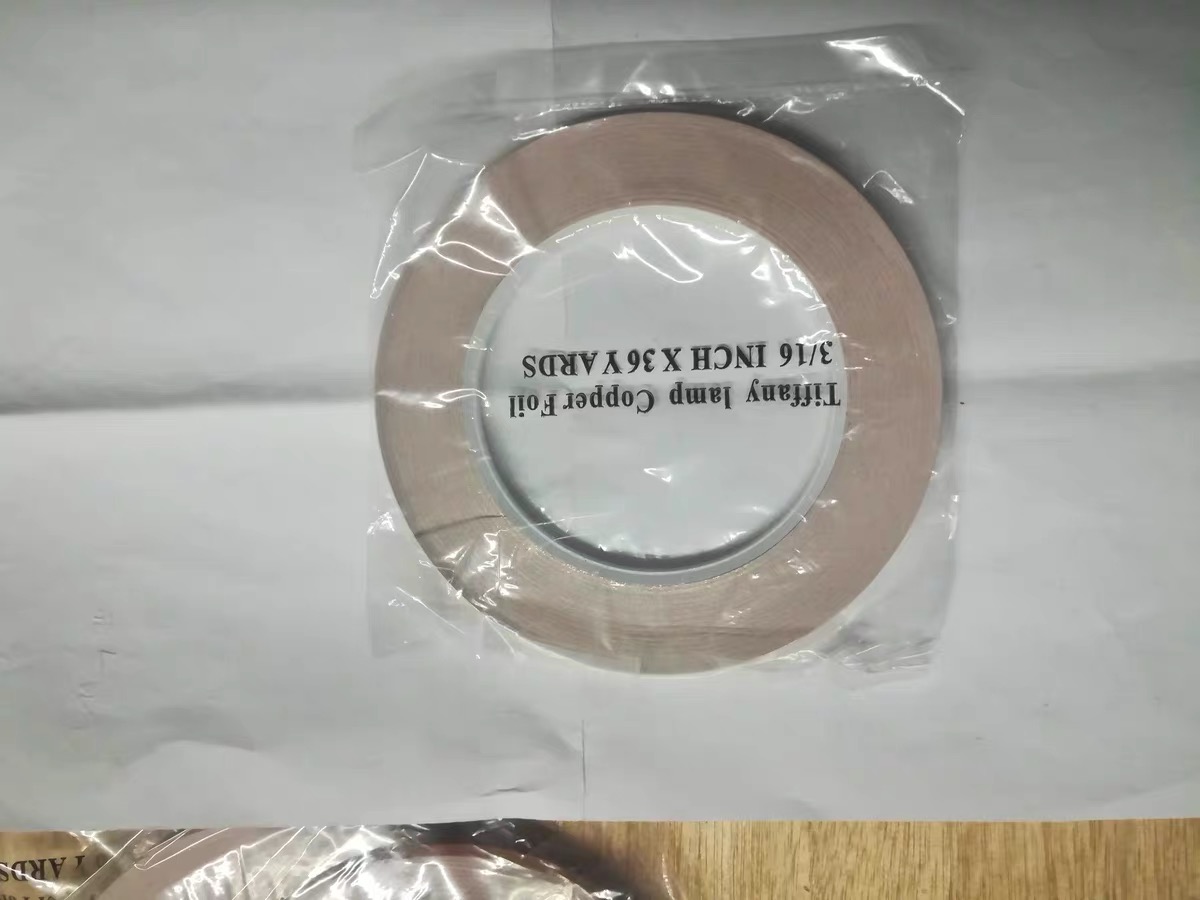 Copper foil backing sample